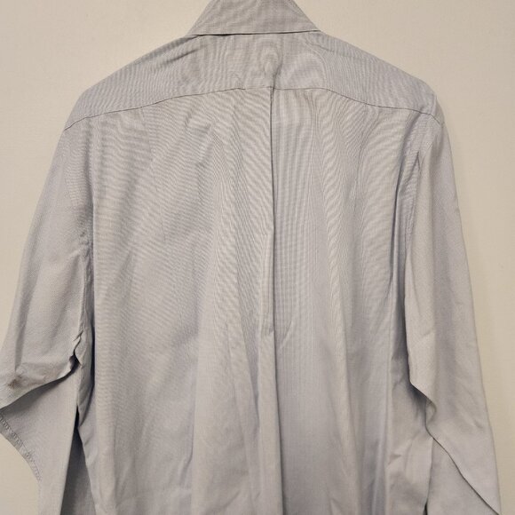 Brooks‎ Brothers Dress Shirt Long Sleeve Button Down Sz 16-34/35 Light Blue EUC - Picture 6 of 9